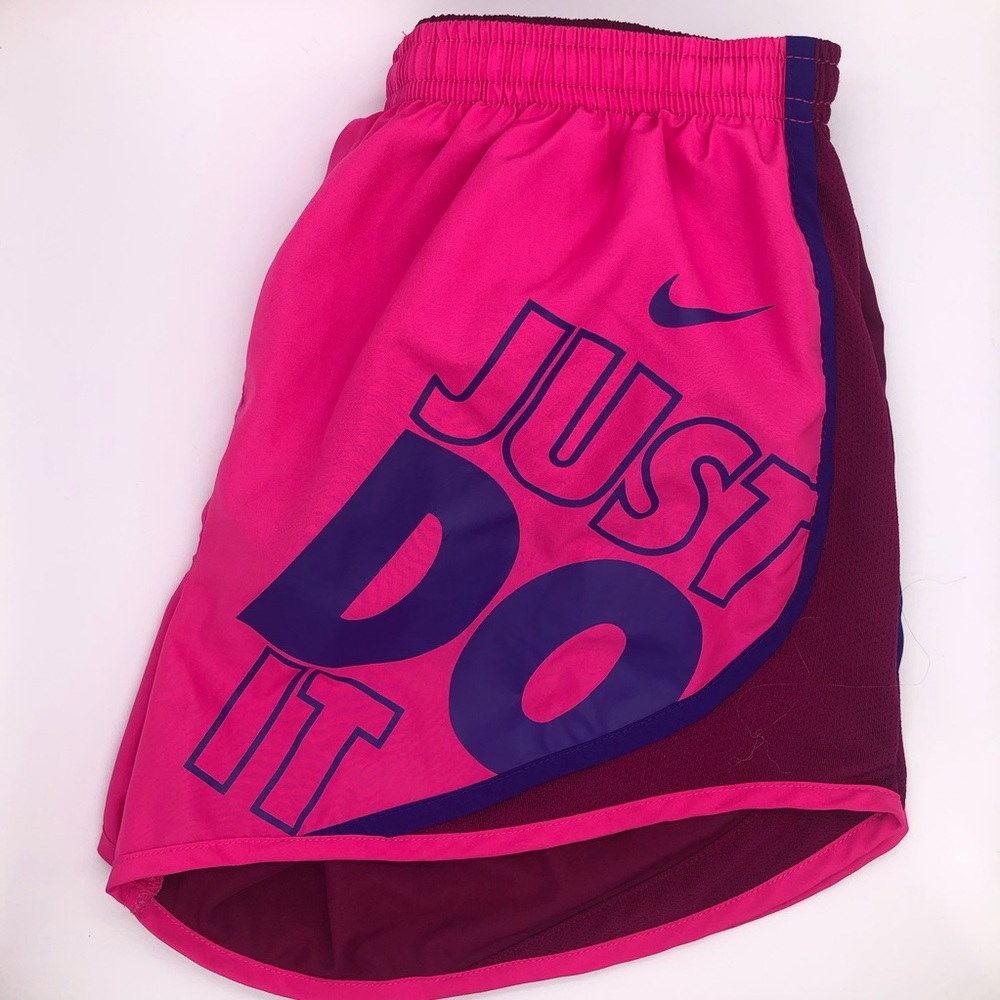 Multi colored pink nike shorts - Picture 2 of 5
